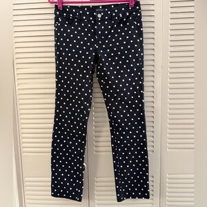 White House Black market Polka Dot Pants